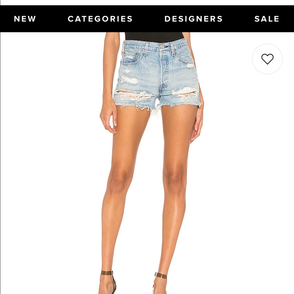 Levi 501 Premium shortsNWT